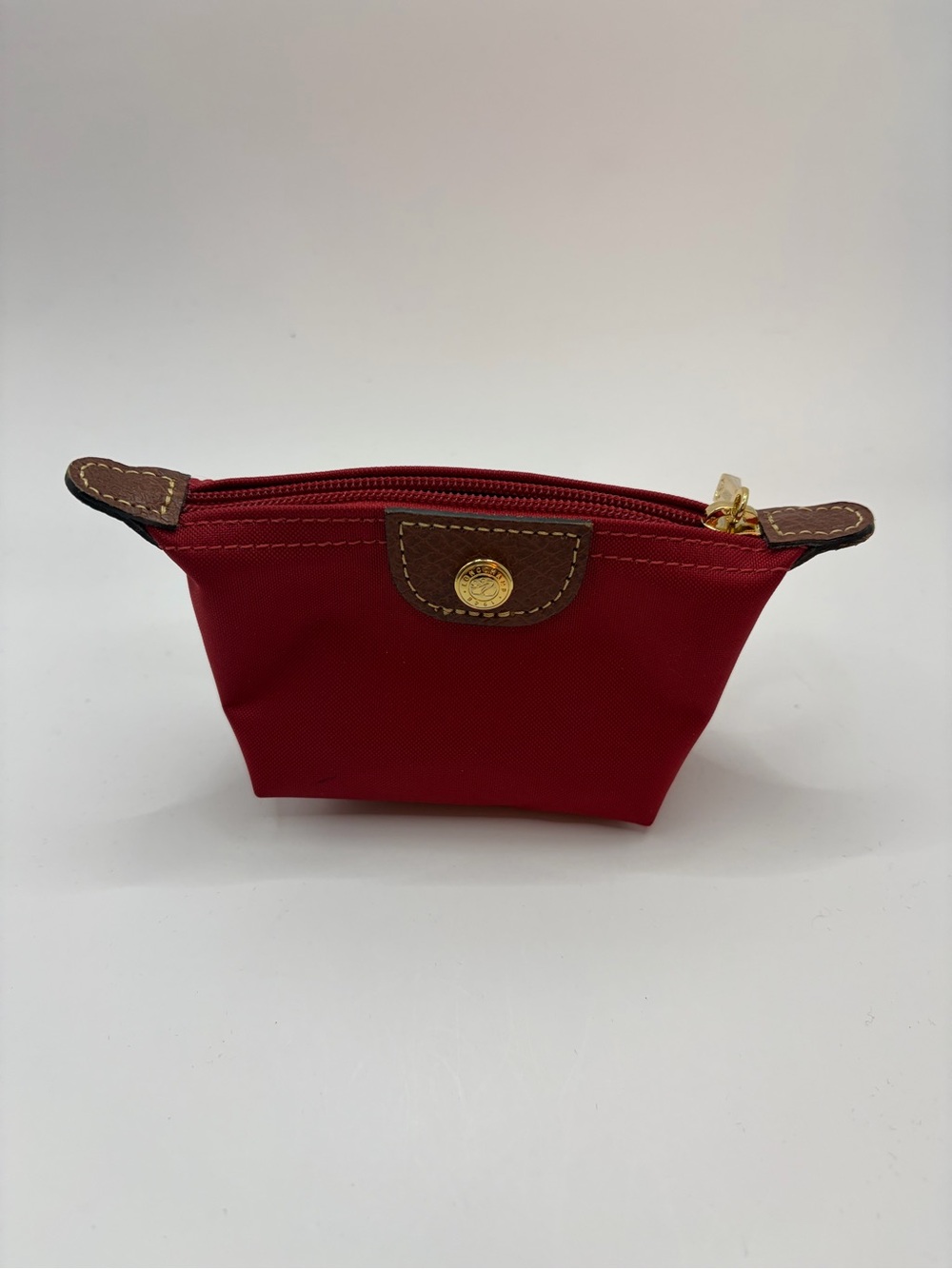 Longchamp Lepliage Red Coin Purse
